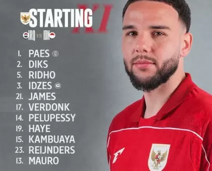 Susunan Pemain Timnas...