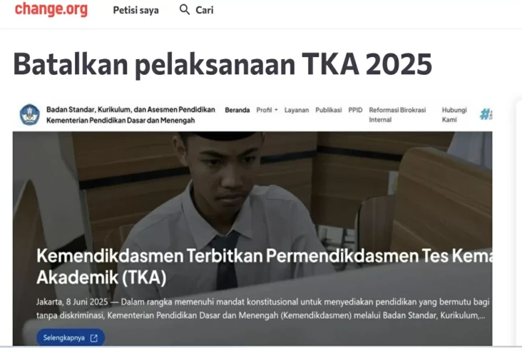 Petisi Batalkan TKA...