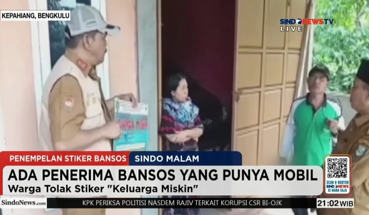 Penerima Bansos Mundur...