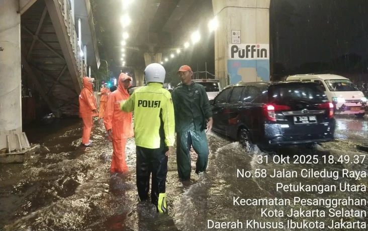 Hujan Deras di Jakarta,...