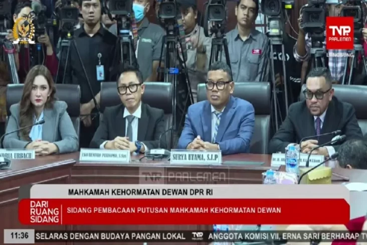 MKD DPR Putuskan Ahmad...