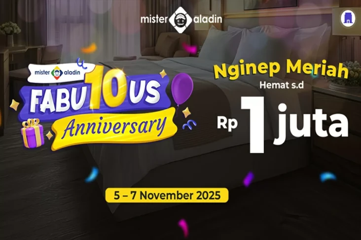 Rayakan 10 Tahun Mister...
