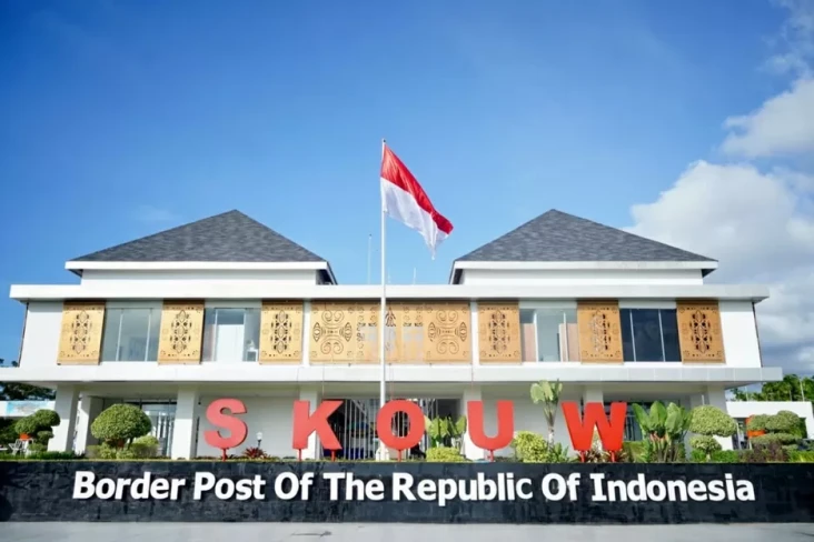 PLBN Skouw, Gerbang...