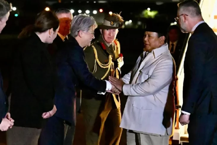 Prabowo Tiba di Sydney...