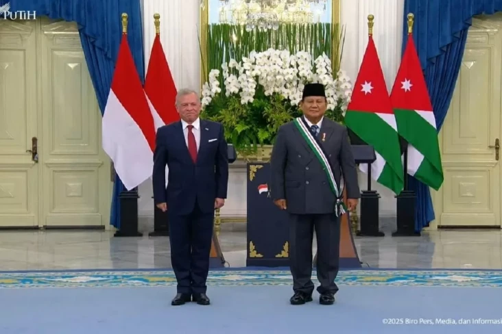 Besok, Raja Yordania...