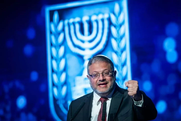 Menteri Israel Ben-Gvir:...