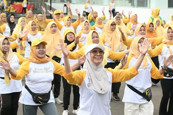 Gelar Senam Sehat Bersama...