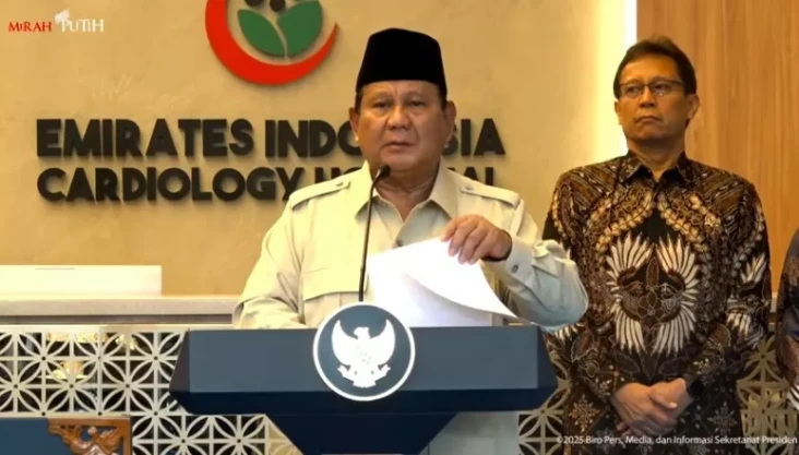 Prabowo Minta Menkes...