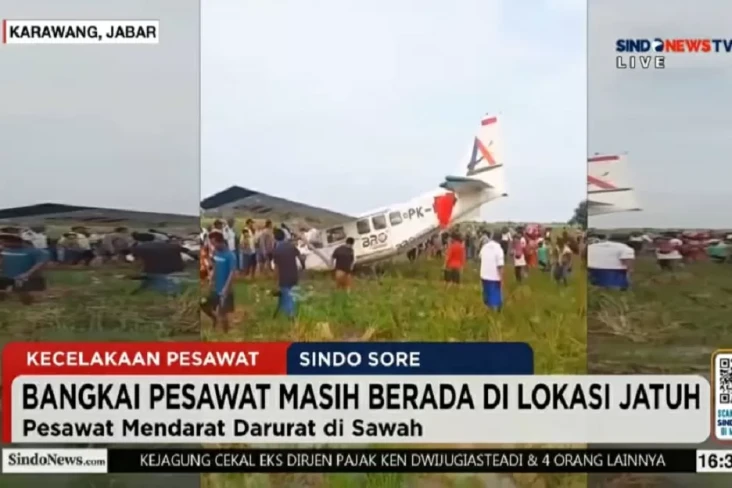 Pesawat yang Jatuh di...