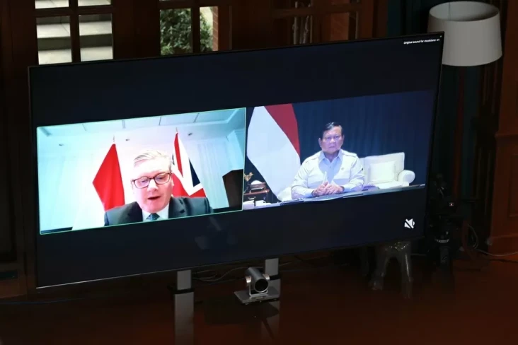 Prabowo dan PM Inggris...