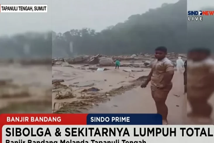BNPB: Tapanuli Tengah...