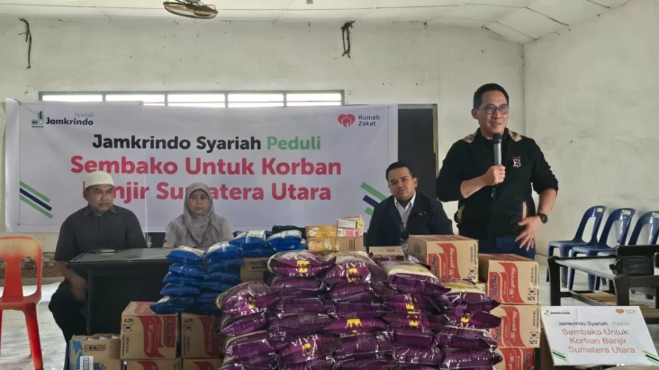 Jamkrindo Syariah Salurkan...