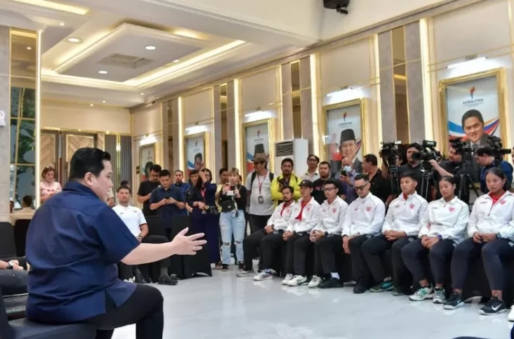 Menpora Erick Thohir...