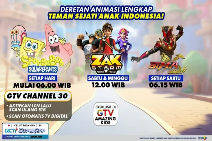 GTV Hadir di Channel...