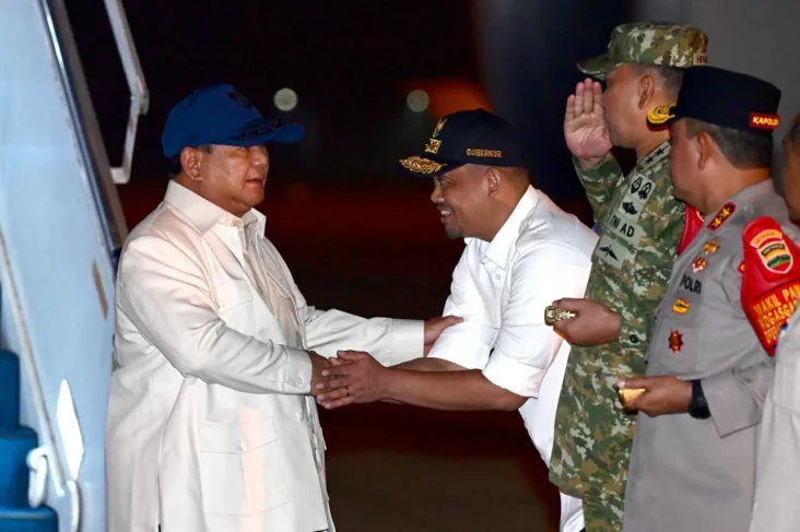 Prabowo Tiba di Sumut...