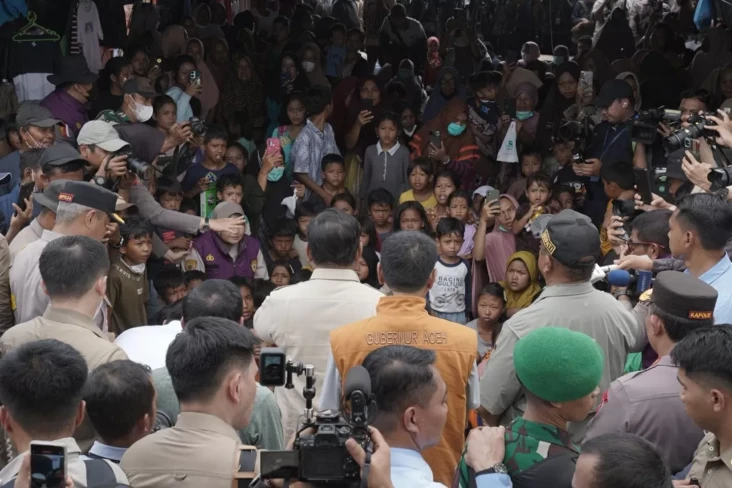 Warga Aceh Tamiang Gembira...