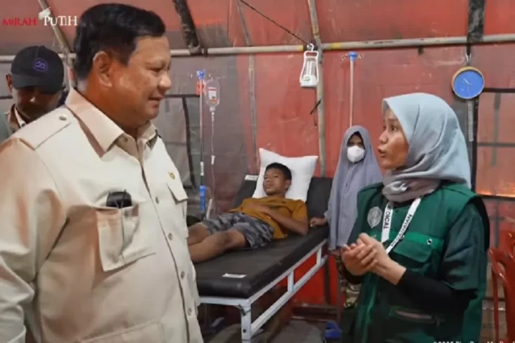 Prabowo ke Pengungsi...