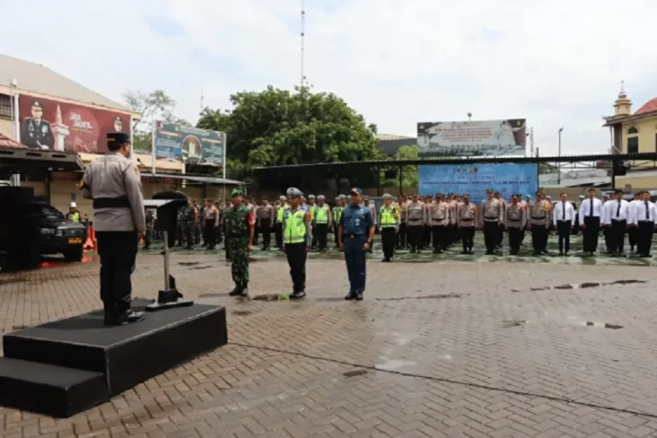 Pengamanan Nataru, Polres...