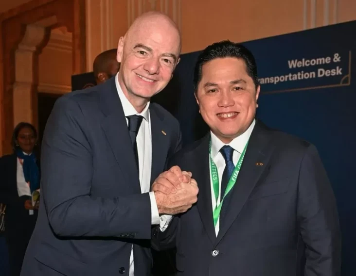 Erick Thohir Bertemu...