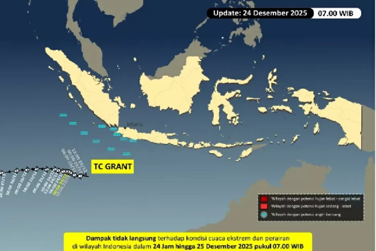 Siklon Tropis Grant...