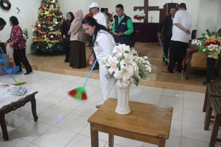 Sambut Nataru, Penyuluh...