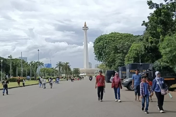 Monas Jadi Favorit Liburan...