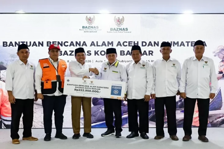 Baznas Kota Banjar Salurkan...
