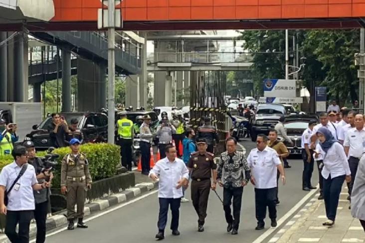 Pembongkaran Tiang Monorel...