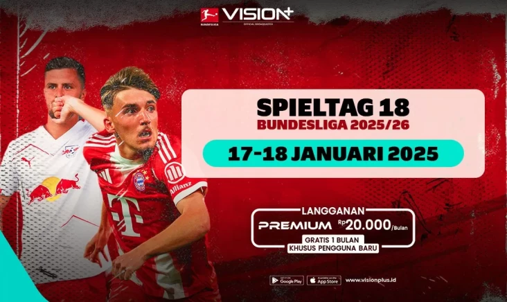 Jadwal Bundesliga 2025/26...