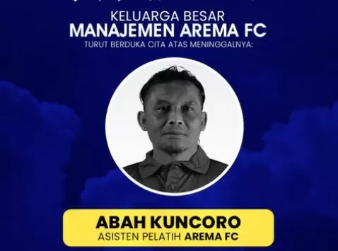 Asisten Pelatih Arema...
