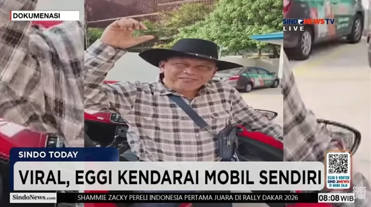 Heboh Eggi Sudjana Nyetir...