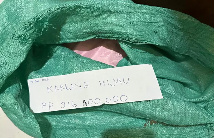 Penampakan Karung Isi...