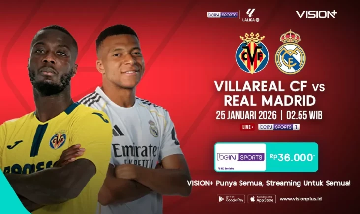Jadwal dan Link Villarreal...