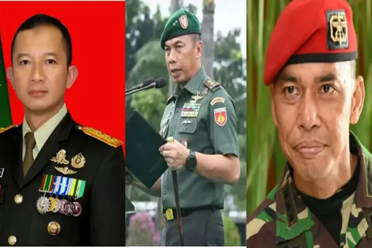 3 Pangdam Lulusan Akmil...