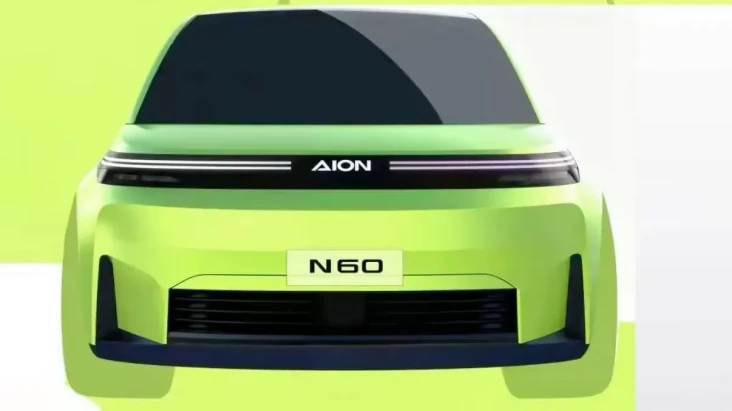 Sketsa GAC Aion N60...