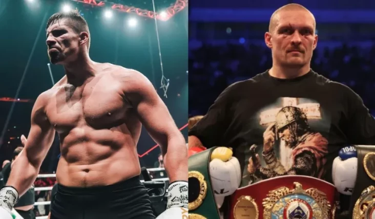Oleksandr Usyk Didorong...