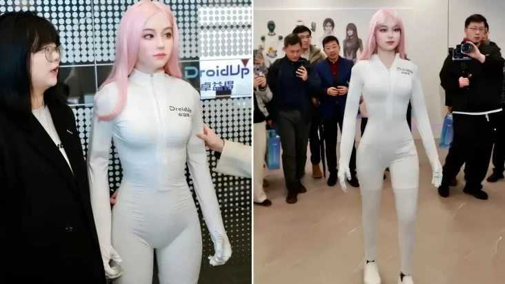 Robot Humanoid Cantik...
