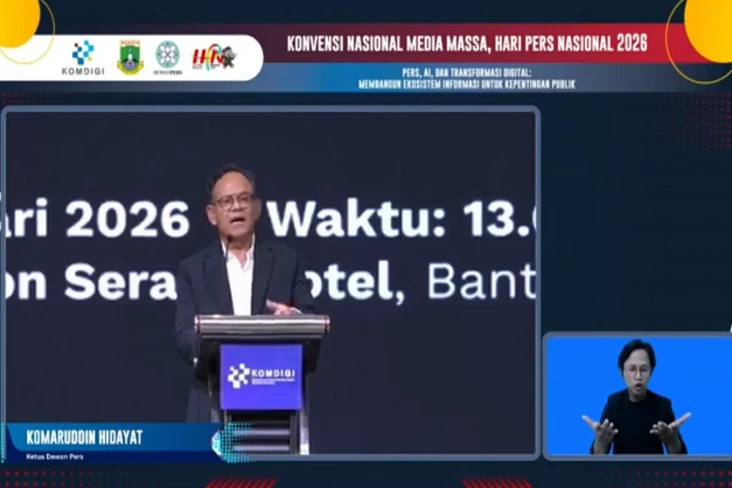 Ketua Dewan Pers: Disrupsi...