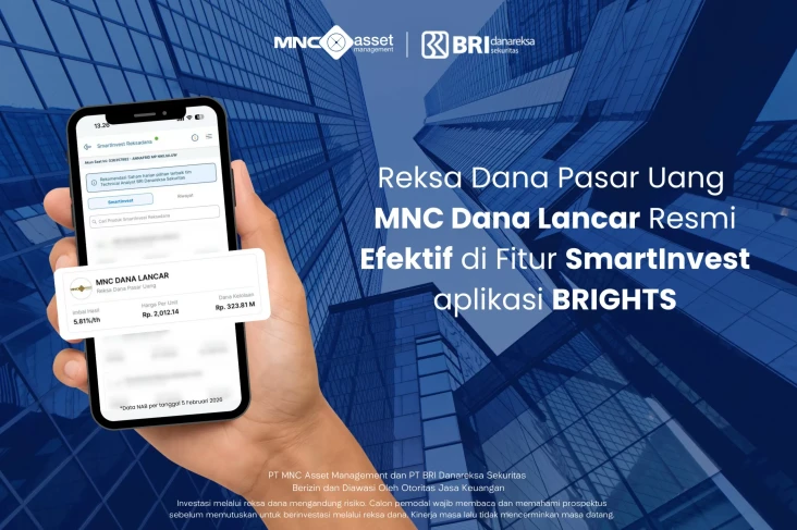 MNC Dana Lancar Kini...