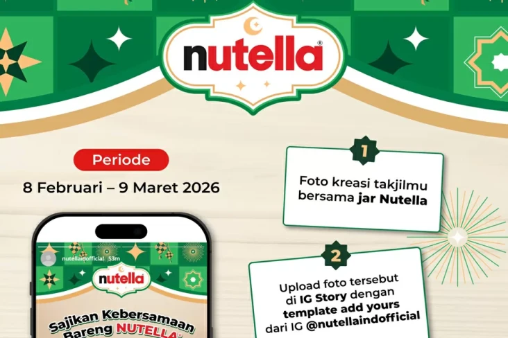 Rayakan Ramadan, Nutella...