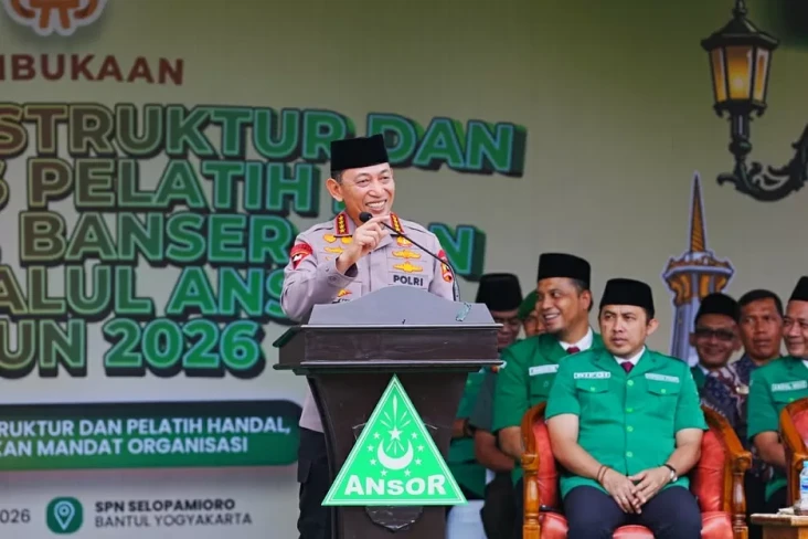 Kapolri Ajak GP Ansor-Banser...