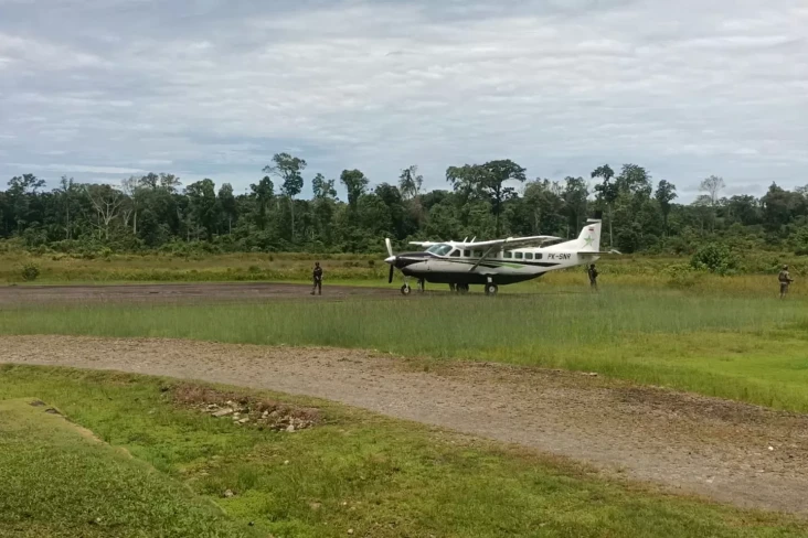 Penerbangan di Papua...