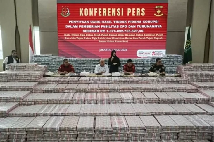 Kejagung Pamer Uang...