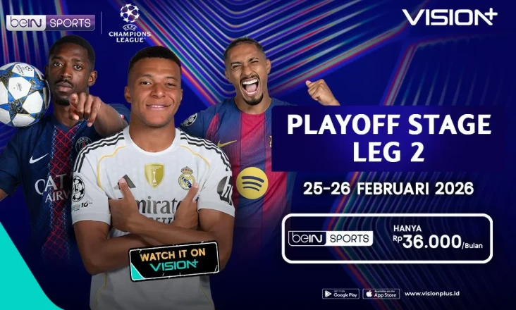 Playoff Leg 2 Liga Champions...