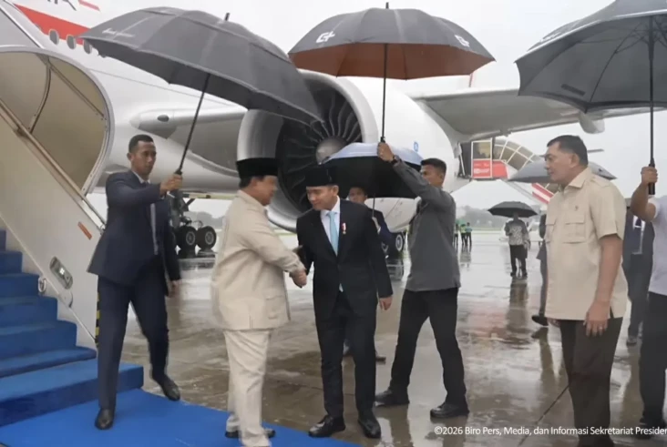 Prabowo Tiba di Tanah...