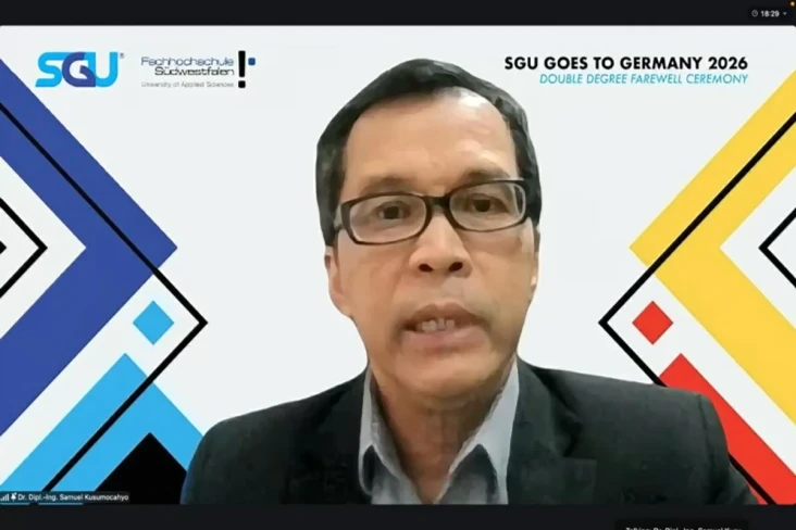 SGU Lepas 34 Mahasiswa...