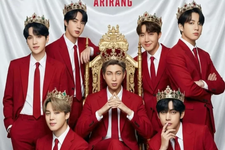 Konser BTS di Gwanghwamun...