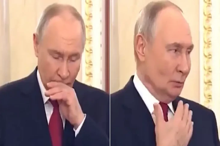 Putin Batuk Berulang...