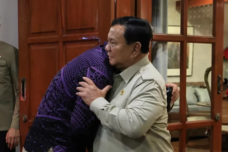 Prabowo Bertemu Wakil...