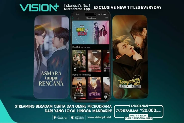 VISION+ Hadirkan Microdrama...